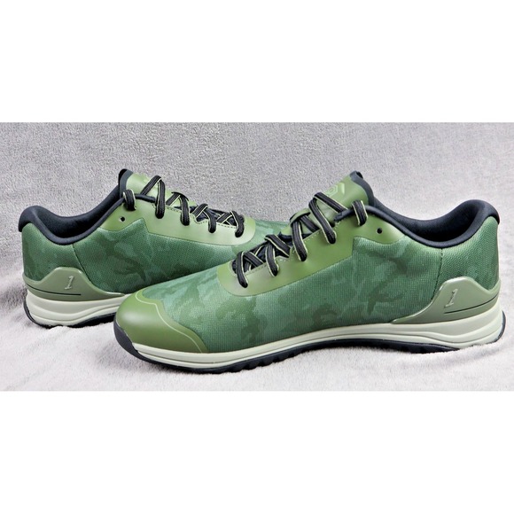 Mens Born Primitive Savage 1 Training Shoes 12.5 OD‎ green camo 22006-318